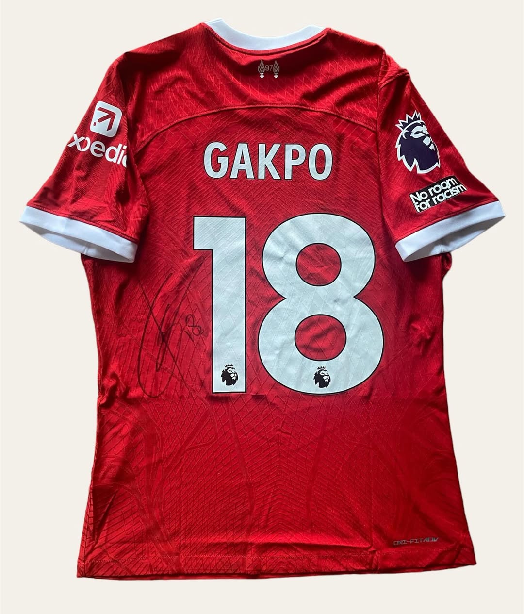 Cody Gakpo Match Worn Shirt 03/12/2023