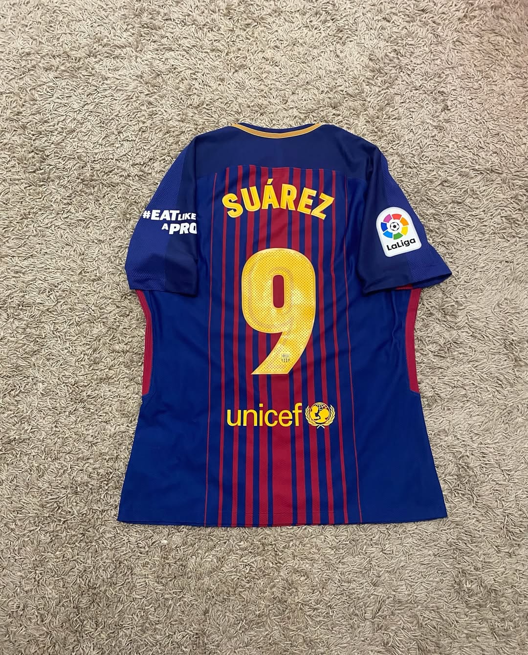 Luis Suárez Match Worn Shirt 06/05/2018