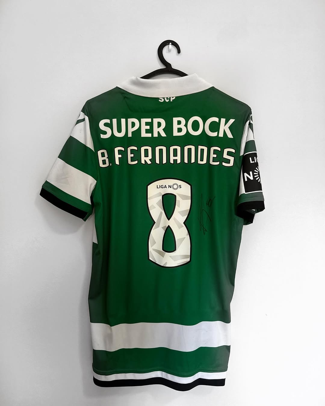 Bruno Fernandes Match Worn Shirt 17/02/2019