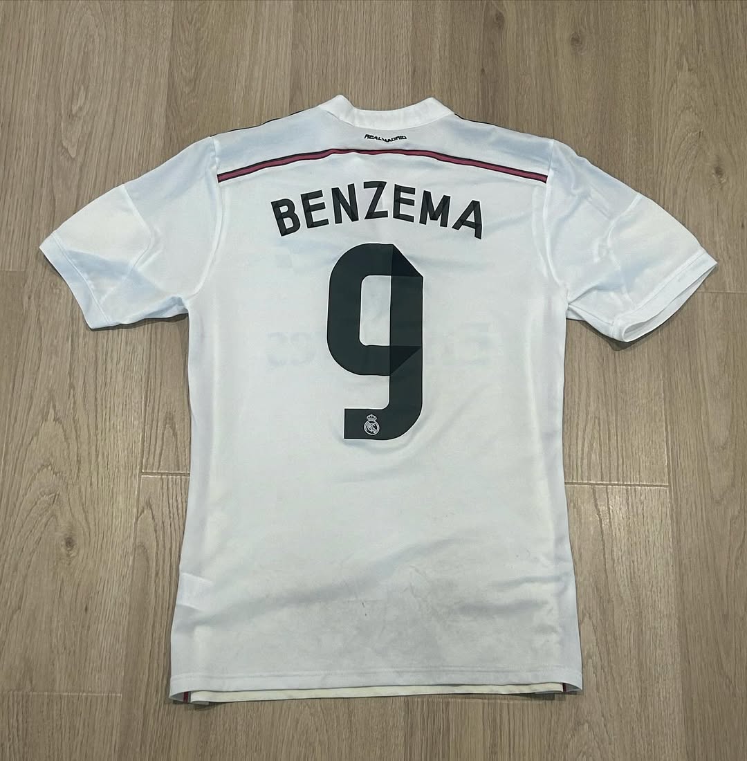 Karim Benzema Match Worn Shirt 20/12/2014